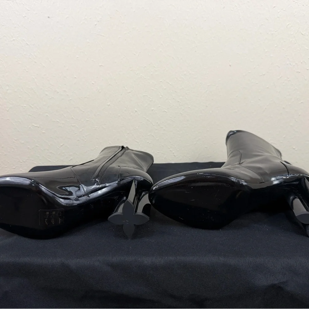 Louis Vuitton Patent Leather Sock Boots - Picture 2 of 7